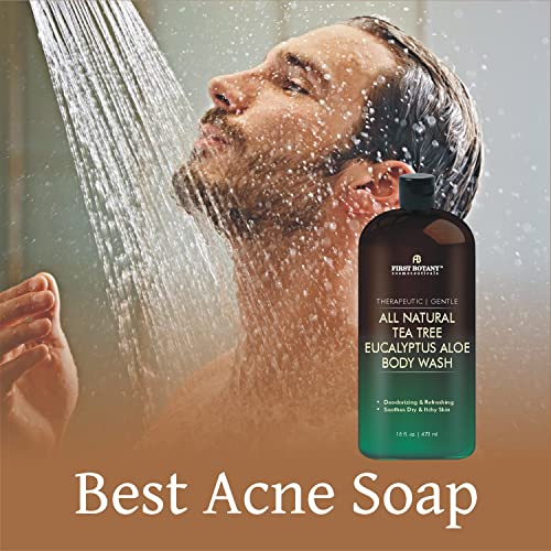 Tea Tree Eucalyptus Body Wash & Skin Cleanser for Women & Men