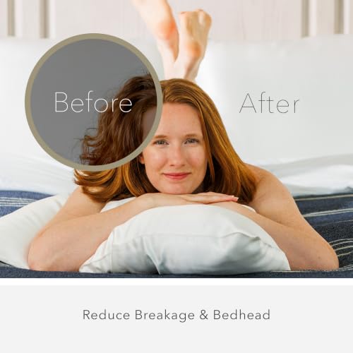 25mm White Queen Silk Pillowcase
