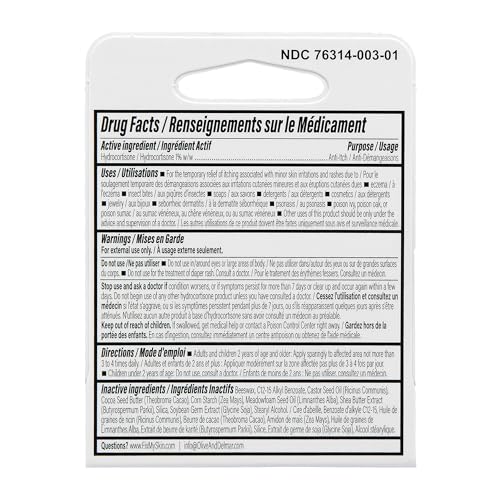 1% Hydrocortisone Healing Lip Balm