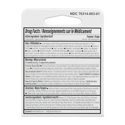 1% Hydrocortisone Healing Lip Balm