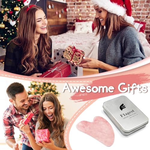 Rose Quartz Gua Sha Facial Tool