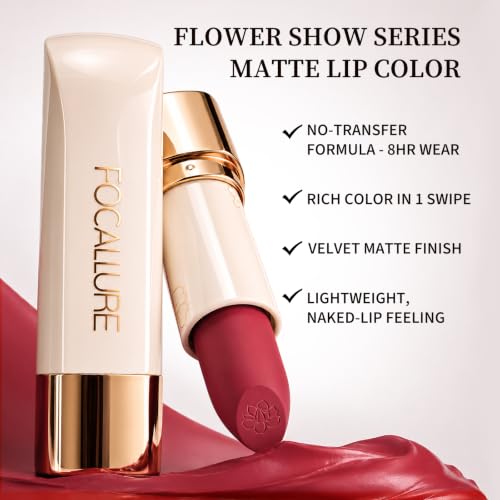 Matte Lipstick Terracotta Red 104