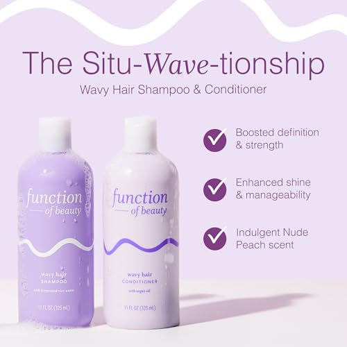 Wavy Hair Shampoo & Conditioner Set - Anti-Frizz