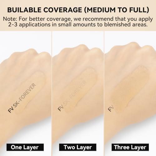 Matte Waterproof Foundation-Longwear Transfer-Proof, with Medium to Full Coverage, Oil-control & Lightweight, Liquid Foundation Makeup for Normal/Oily Skin, 30g, Toffee