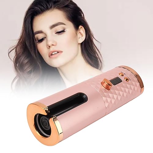 Cordless Automatic Curling Iron Wireless USB Rechargeable