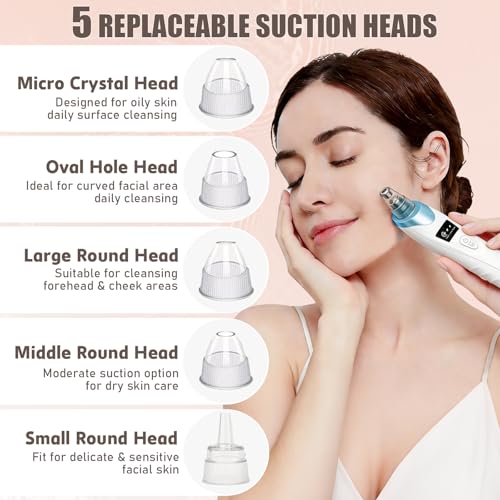 Blackhead Remover Pore Vacuum Facial Pore Cleaner Blue