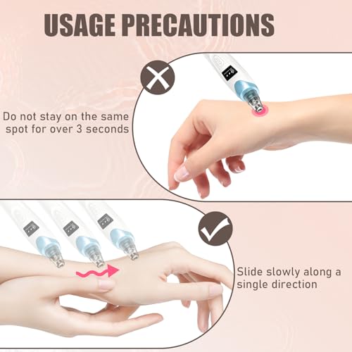 Blackhead Remover Pore Vacuum Facial Pore Cleaner Blue