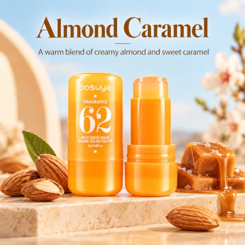 4 Pack Jelly Solid Perfume Balm Travel Set