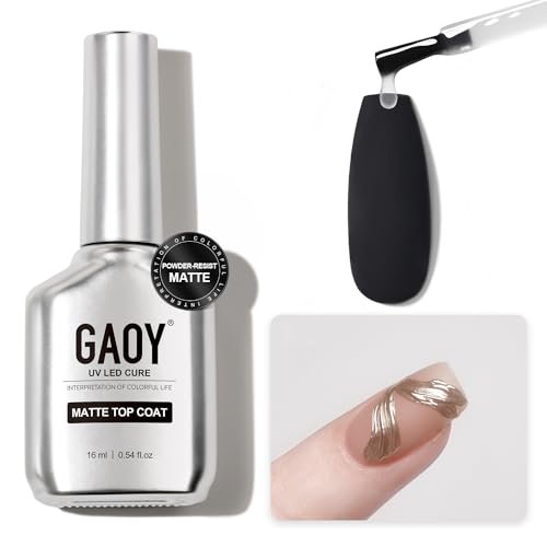 Matte Gel Top Coat, 16 ml