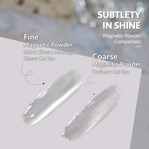 glassy cat eye gel polish Silvery Moonlight 16ml