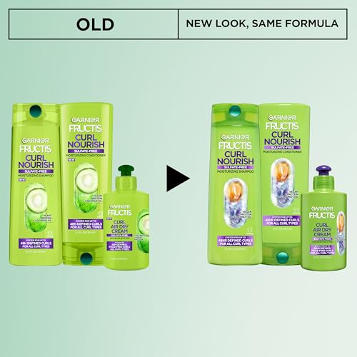 Fructis Curl Nourish Moisturizing Shampoo & Conditioner Set for Curly Hair