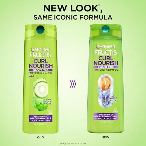 Fructis Curl Nourish Moisturizing Shampoo for Curly Hair