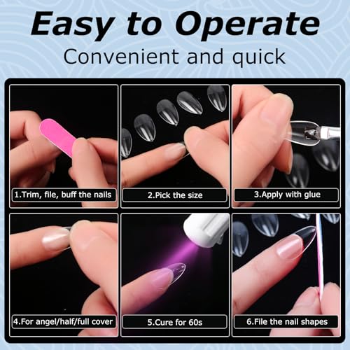 Medium Square Nail Tips