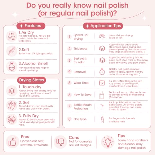 chocolate brown nail polish no lamp