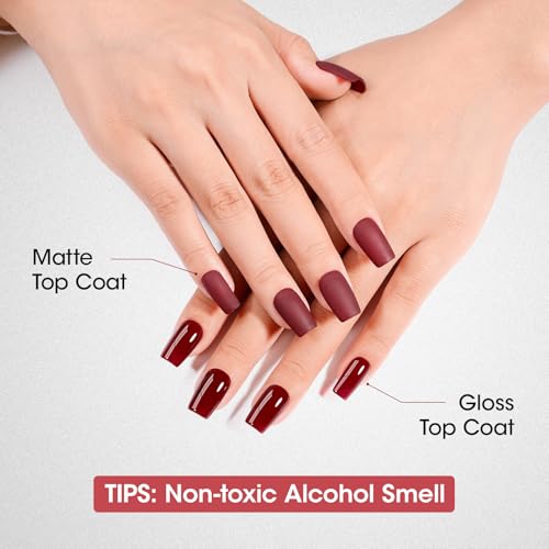 Matte Top Coat, No Lamp