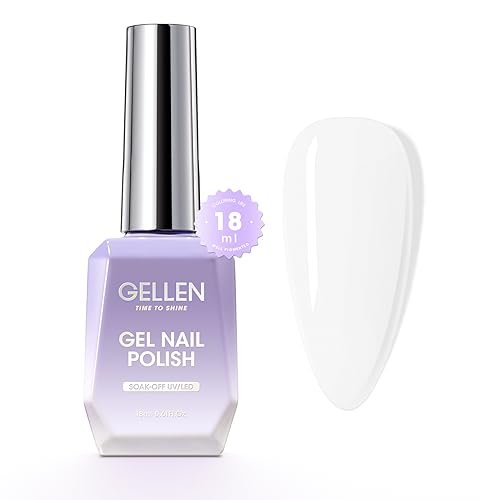 Milky White Gel Polish, 18ml