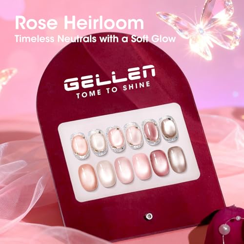 nude cat eye gel polish 6 colors 6ml