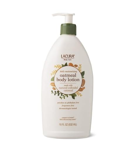 Colloidal Oatmeal Body Lotion – Daily Moisturizing Lotion for Dry Sensitive Skin Fragrance