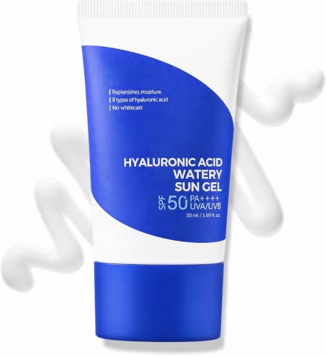 Hyaluronic Acid Watery Sun Gel SPF 50+ PA++++ Sunscreen 1.69 Fl Oz