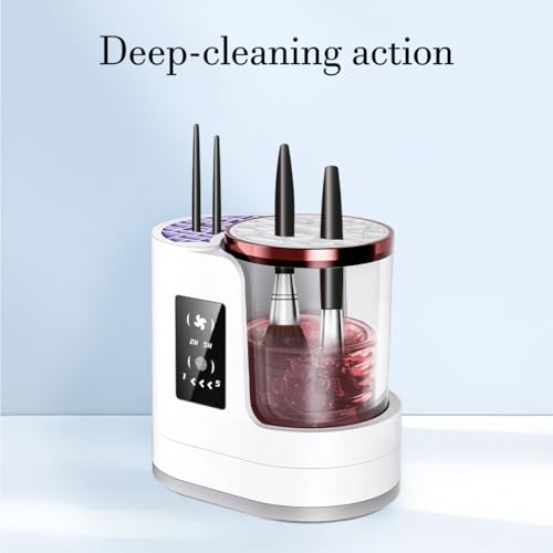 Electric Makeup Brush Cleaner and Dryer 3-in-1