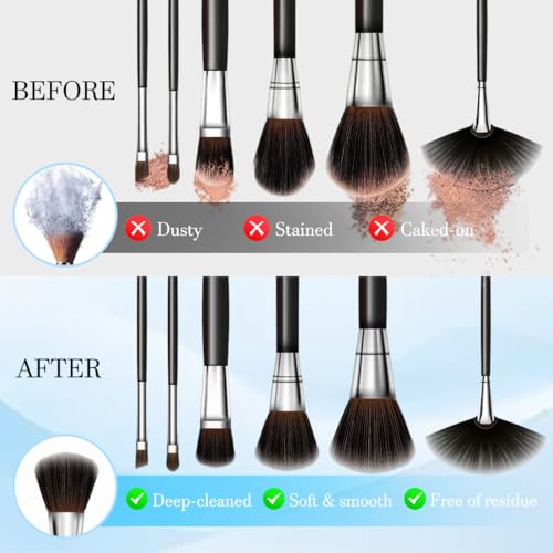 Electric Makeup Brush Cleaner and Dryer 3-in-1