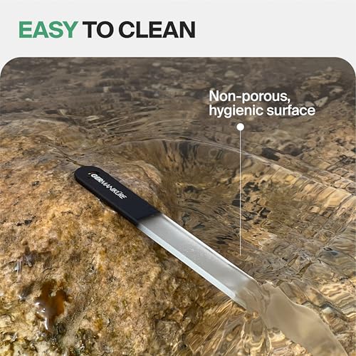 Czech Glass File Suede Sleeve