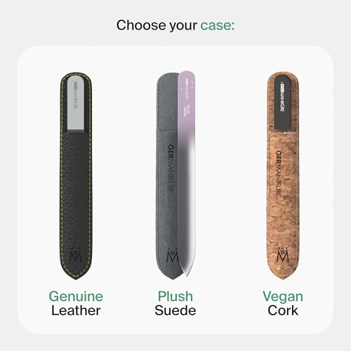Czech Glass File Suede Sleeve