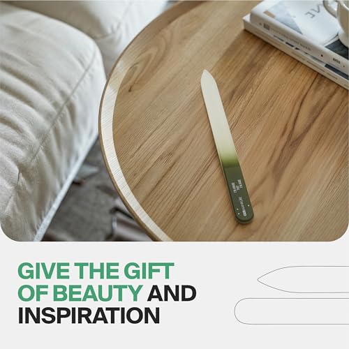 Czech Glass File Suede Sleeve