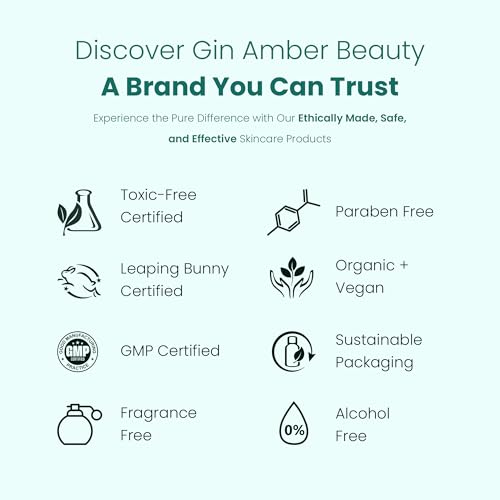 Gin Amber Beauty Vitamin C 10% + Squalane Repair Face Cream -