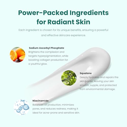 Gin Amber Beauty Vitamin C 10% + Squalane Repair Face Cream -