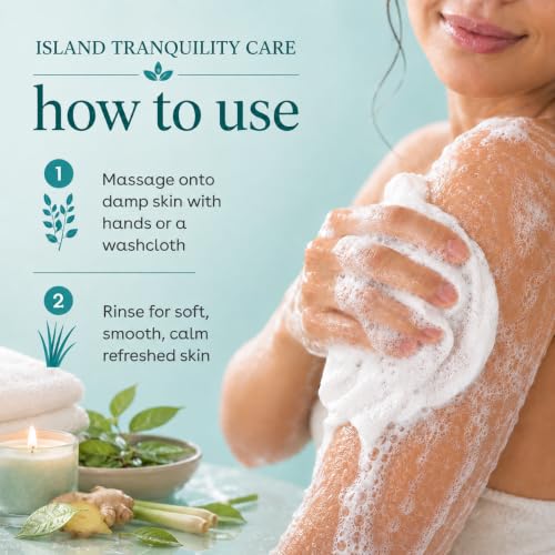 12 fl oz Nourishing Body Wash, Green Tea/Lemongrass Scent