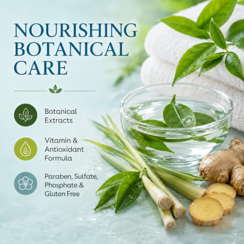 12 fl oz Nourishing Body Wash, Green Tea/Lemongrass Scent