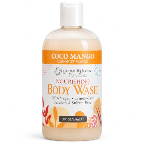 Botanicals Body Wash, 12oz, Coco Mango