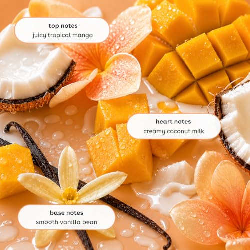 Botanicals Nourishing Body Wash, Coco Mango, 100% Vegan & Cruelty-Free, Coconut Mango Scent, 1 Gallon (128 fl oz) Refill
