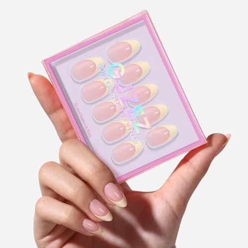 32Pcs Press On Nails Soft Gel Fake Nail