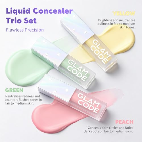 Color Corrector Peach Green Yellow