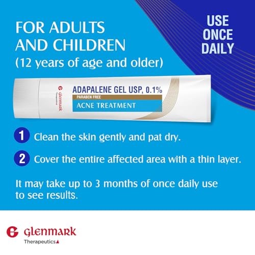 Adapalene Gel 0.1% Acne Treatment