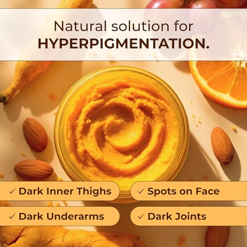 Turmeric Body Scrub for Dark Spots