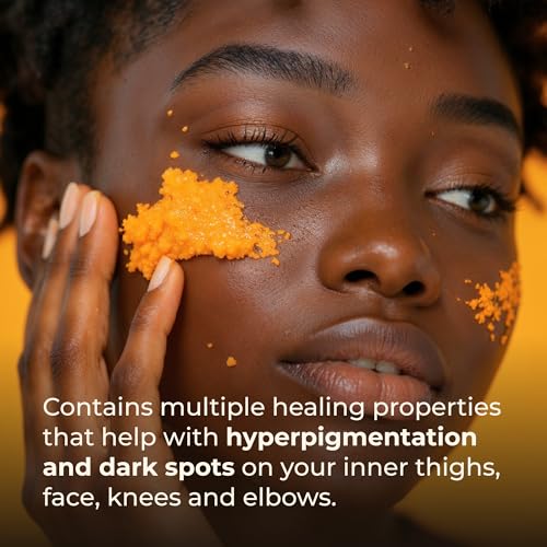 Turmeric Body Scrub for Dark Spots