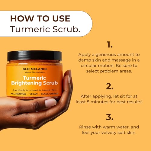 Turmeric Body Scrub for Dark Spots