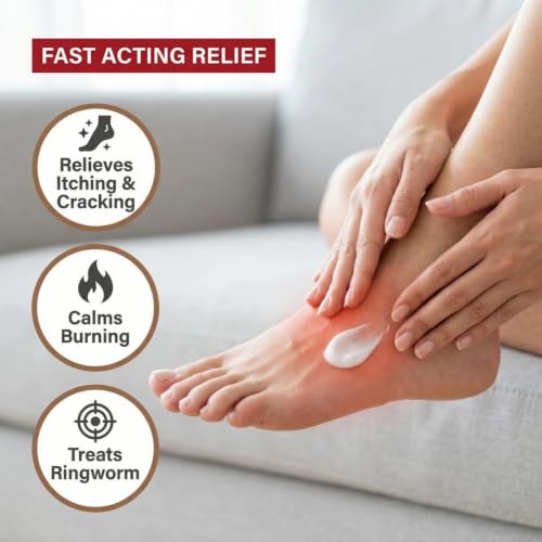 Globe Clotrimazole Cream 1% Antifungal Itch Relief Treatment