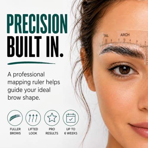 Brow Lamination Kit Mapping Rulers Aftercare