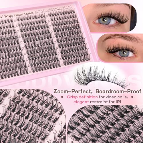 Goddvenus Lash Clusters Kit Wispy Eyelash Clusters L