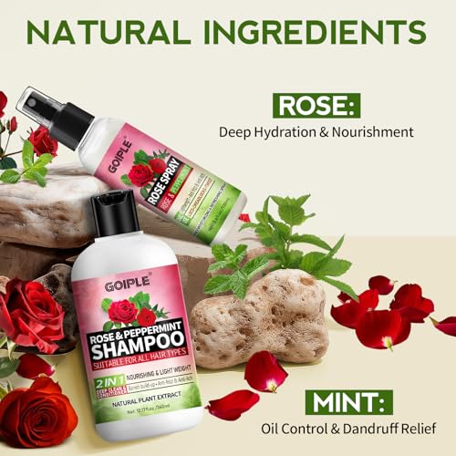 2-in-1 Shampoo & Conditioner for All Types of Dreadlocks and Hairstyles Shine