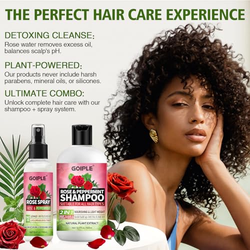 2-in-1 Shampoo & Conditioner for All Types of Dreadlocks and Hairstyles Shine