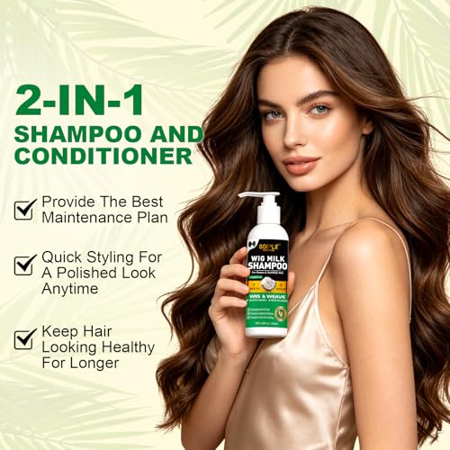 Wig Shampoo for Human & Synthetic