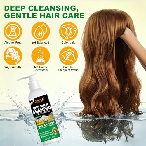 Wig Shampoo for Human & Synthetic