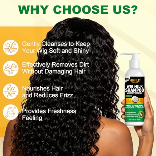 Wig Shampoo for Human & Synthetic