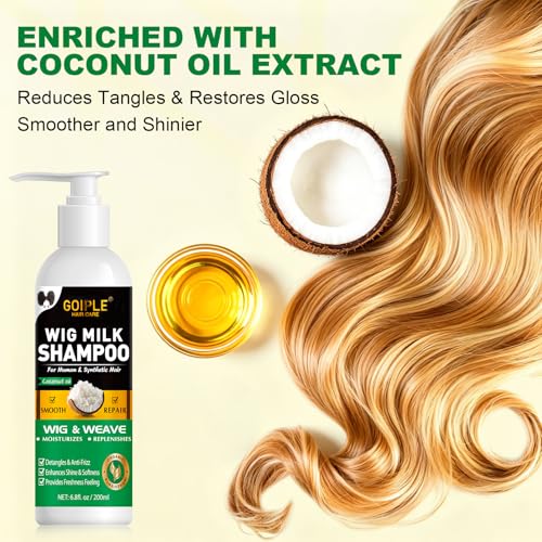 Wig Shampoo for Human & Synthetic