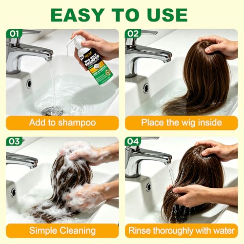 Wig Shampoo for Human & Synthetic